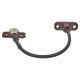 Perma Permanent Fixed Cable Window Restrictor - Brown