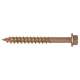 Advanced Coach Screw - 6 x 70mm - Yellow Zinc - Pack of 100