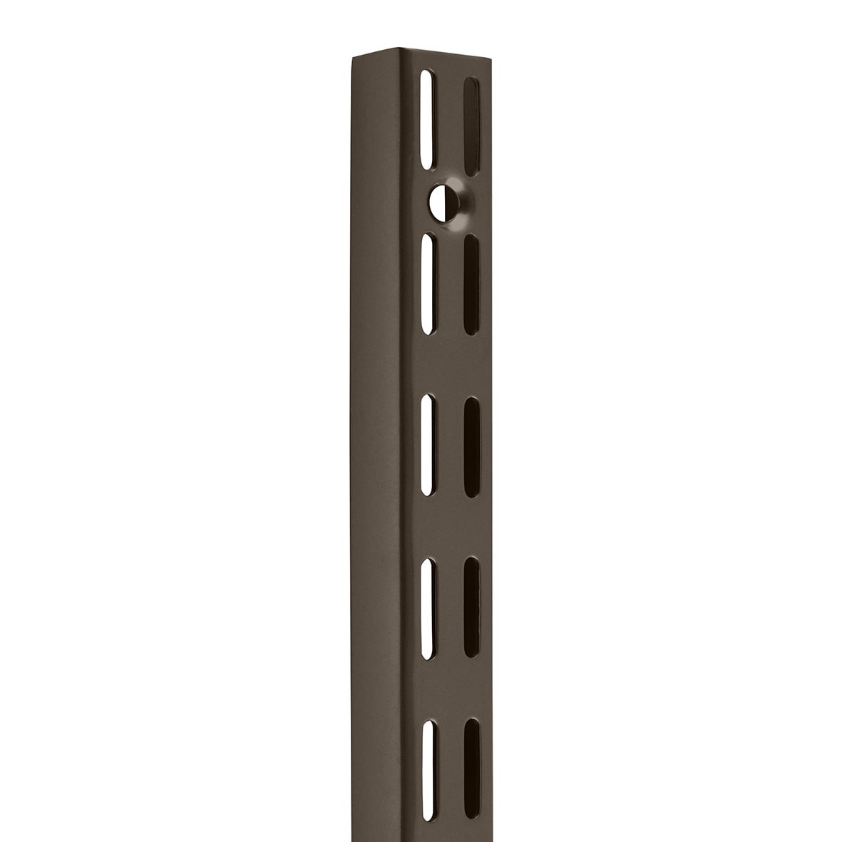 Twin Slot Shelving System - Shelf Wall Upright - 700mm Length - Graphite