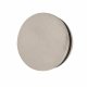 38mm Solid Brass Flat End Cap - Satin Nickel