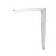 Aluminium Shelf Bracket - 200 x 250mm - White