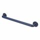 36mm Plastic Fluted Grab Rail - 610mm Length - Dark Blue