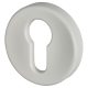 Nylon Escutcheon - 52mm Diameter - Euro - Diamond White - Pair