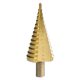 HSS Step Drill - TiN - 4-39mm Drill Diameter