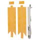 Lever Action Flush Bolt - Fire Rated - Radius - 200 x 20mm - Polished Stainless Steel