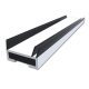Triple Flipper Smoke Seal - - 20 x 4 x 2100mm - White - Pack of 5
