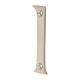 76mm Screw Fix Door Numeral - 1 - Satin Nickel