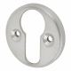 Escutcheon - 40mm Diameter - Euro - Satin Chrome