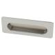 Rectangular Flush Cabinet Pull Handle - 106 x 39mm - Polished Chrome