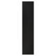 AR624B Nylon Self-Adhesive Plain Finger Plate - 350 x 75mm - Ebony Black
