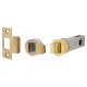 Quick Latch Passage Tubular Latch - 71mm Case - 57mm Backset - Round - Polished Brass