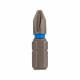 Torsion Impact Driver Bits - Pozi - - 25mm Length - Pack of 2