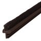 Sash Window Centre Leg Pile Carrier - 2200mm Length - 4.5mm Pile - Brown