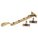 Cast Victorian Casement Window Stay - 8"/200mm Length - Antique Brass