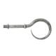 Hook Curtain Finials - Pewter