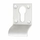 Satin Aluminium Euro Cylinder Pull - 75 x 43mm