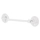 Cabin Hook & Eye - 150mm Length - White Iron