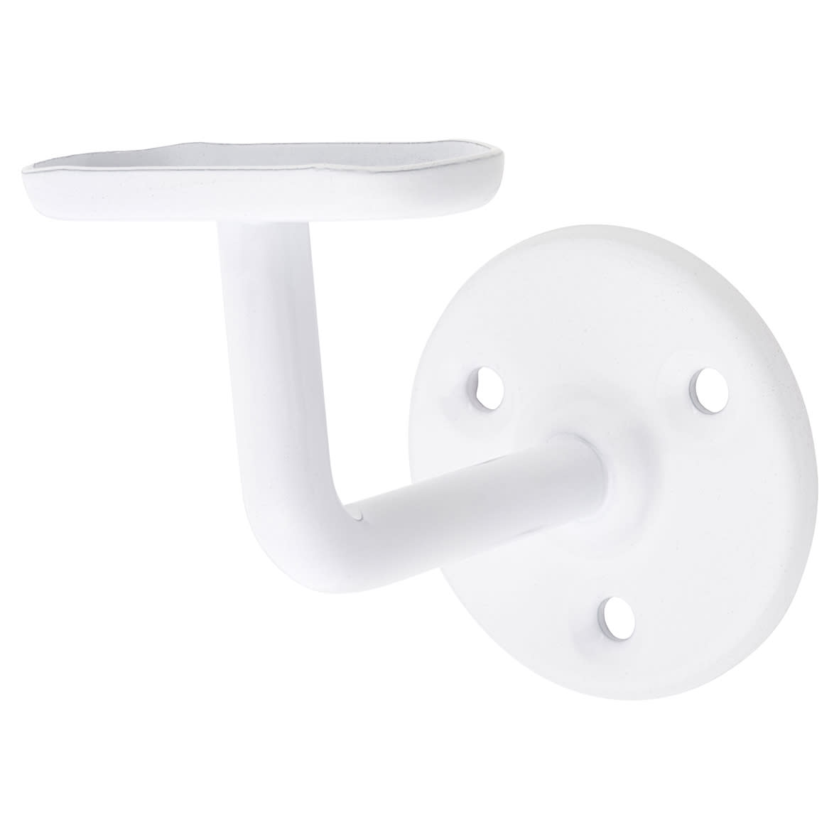 Handrail Bracket - 63mm Projection - White