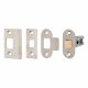 Contract Bolt Through Tubular Latch - 67mm Case - 46mm Backset - Radius/Square - Pol Nickel