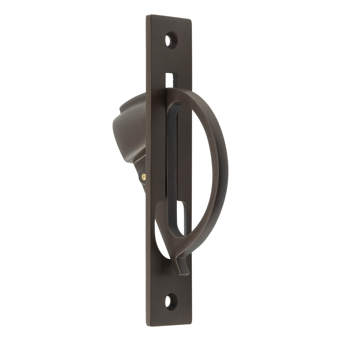 Sliding Door Edge Pull - 130mm - Dark Bronze