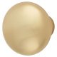 Wade Round Cabinet Knob - 32mm Diameter - Polished Brass
