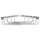 Wirework Small Corner Shower Soap Dish Basket - 40 x 195 x 120mm - Stainless Steel