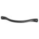 Flat End Bow Cabinet Pull Handle - 160mm Centres - Black Iron