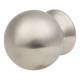 Turned Ball Cabinet Knob - 30mm Diameter - Satin Stainless Steel