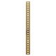 Raised Bookcase Strip - 1829 x 24mm - Electro Brass Plated