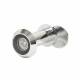 D&E Wide Angle 200° FD30 Door Viewer - Door Thickness 35-55mm - Polished Chrome