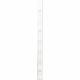 Twin Slot Shelf Wall Upright - 1000mm Length - White