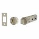 FastLatch Tubular Push-Fit Bathroom Deadbolt - 73mm Case - 57mm Backset - Satin Nickel