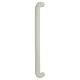 Diamond White Nylon D-Bar Door Pull Handle - Bolt Fix - 600mm c/c