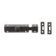 French Door Bolt/Flat Section Bolt - 100 x 35mm - Urban Dark Bronze