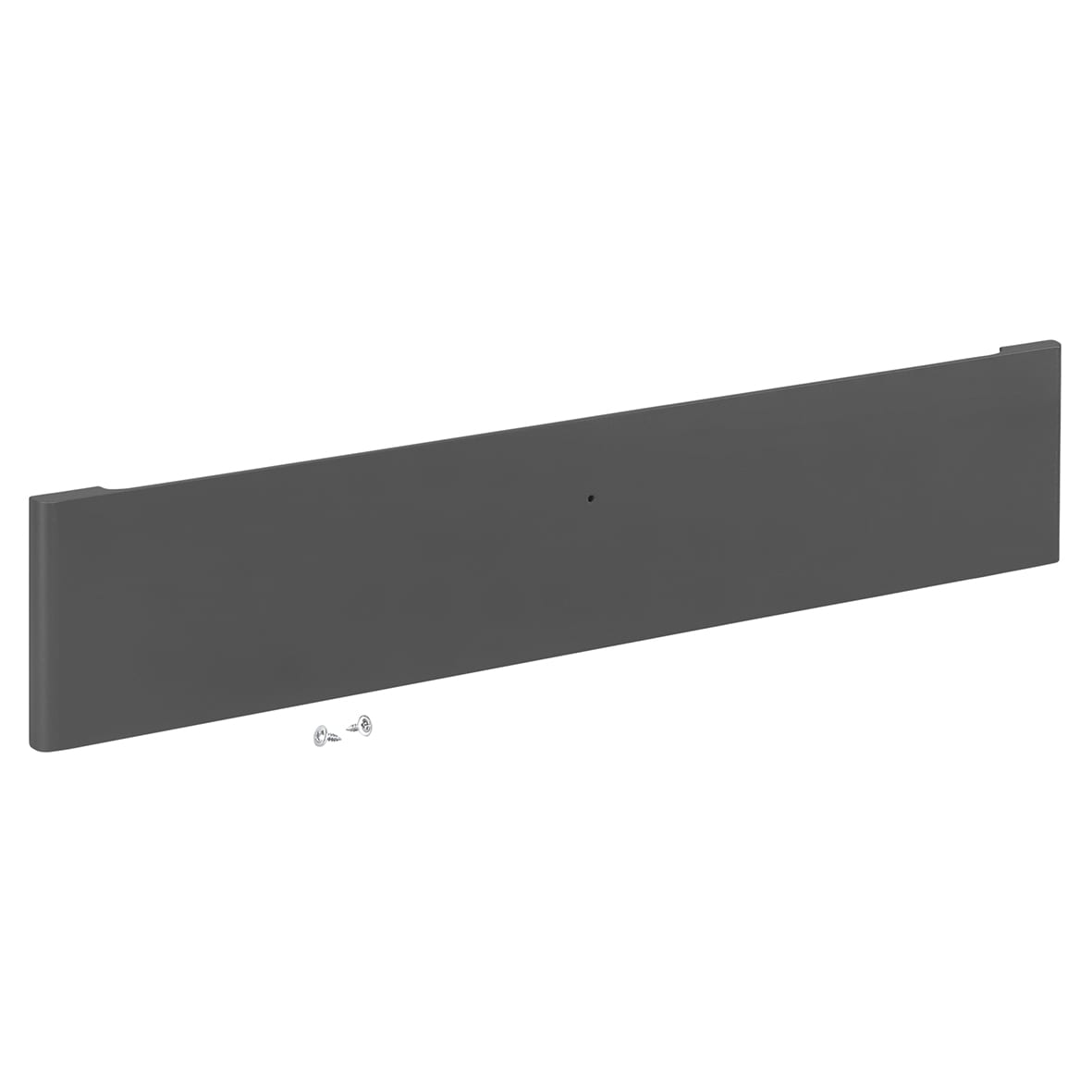 Top Track System - Décor Basket Drawer Front - 600 x 122 x 15mm - Grey