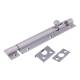 Satin Chrome Straight Barrel Bolt - Decorative Range - 150 x 32mm