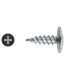 Coarse Thread Wafer Head Sharp Point Drywall Screws - 4.2 x 13mm - Pack of 1000
