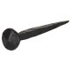 Rosehead Nail - 2 1/2" - Antique Black Iron - 1kg Pack