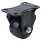 Low Level and High Load Castor - Fixed - 250kg Max Weight - 75mm Diameter - Black