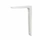 Aluminium Shelf Bracket - 100 x 150mm - White