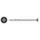 Cutter Pozi Countersunk Wood Screws - 4.0 x 30mm - Bright Zinc Plated - Pack of 200