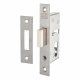 9600 Narrow Style Euro Deadlock - 50mm Case - 35mm Backset - Satin Stainless Steel