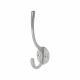 Marcus Victorian Light Duty Single Hat & Coat Hook - 125 x 51mm - Satin Chrome