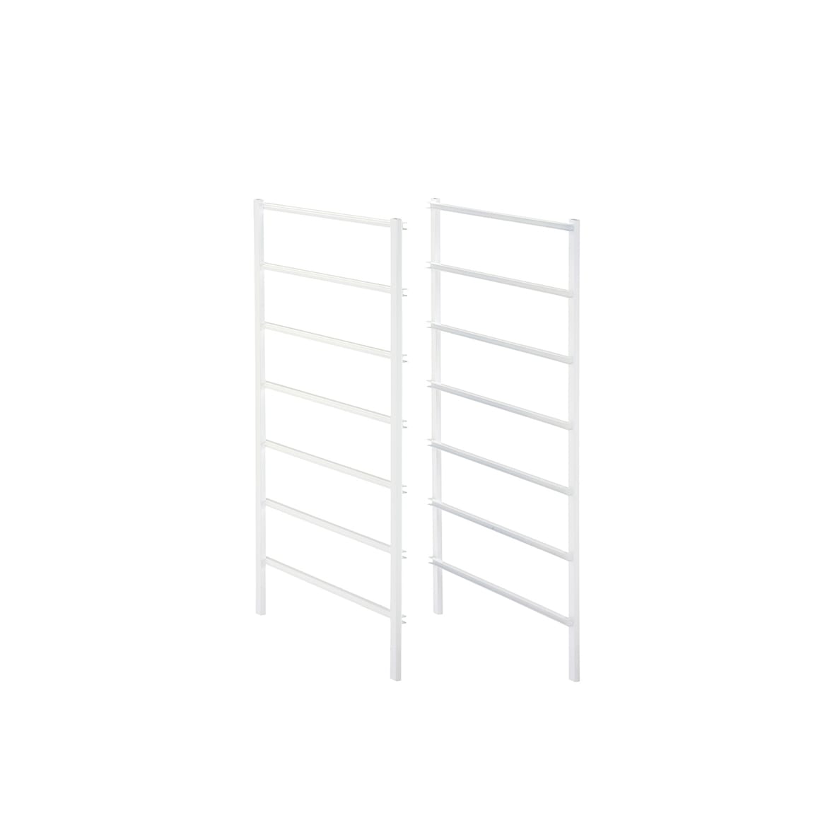 Drawer Basket Tower - 7 Frame Sides - 535 x 740mm - White - Pair