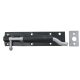 Tower Gate Bolt - Necked - 200mm Length - Black Japanned
