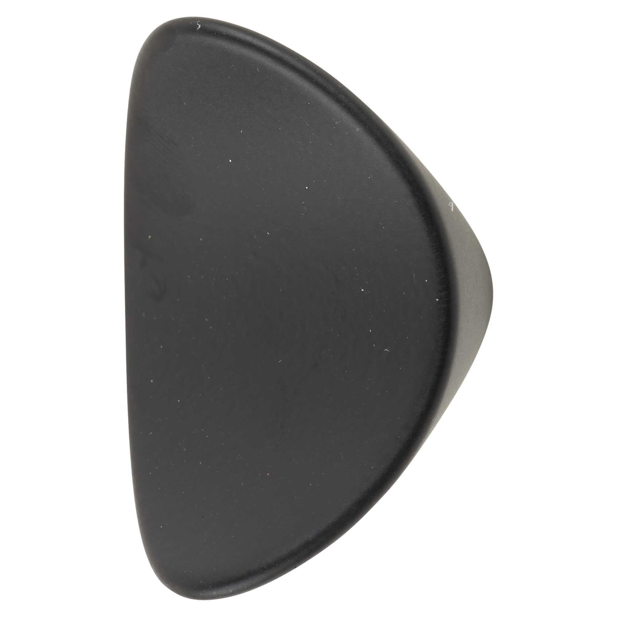 Calyx Oval Cabinet Knob - 40 x 30mm - Matt Black