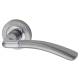 Polished/Satin Chrome Door Handles on Round Rose - Berkshire Range