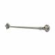 Heavy Duty Cabin Hook & Eye - 250mm Length - Satin Nickel