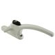 uPVC/Timber Cockspur Locking Window Handle - 21mm Nose Height - Right Hand - White