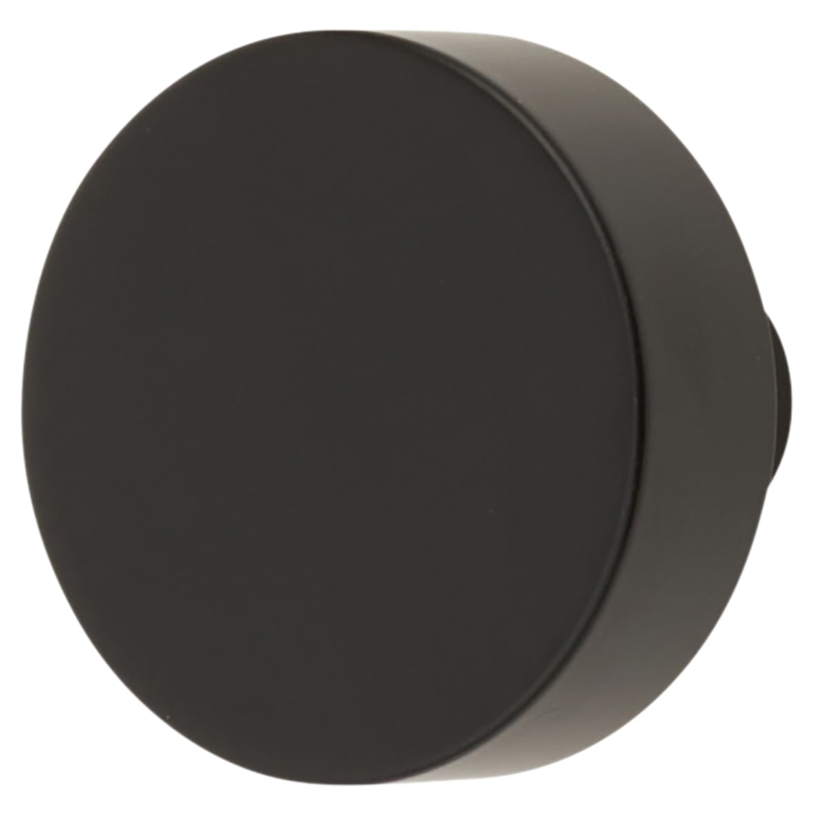 Rye Round Cabinet Knob - 30mm Diameter - Matt Black